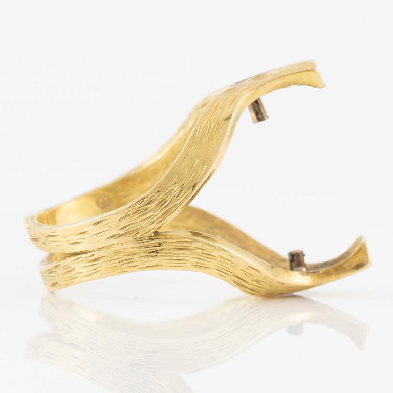 Gilbert Albert, ring, 18K gold.
