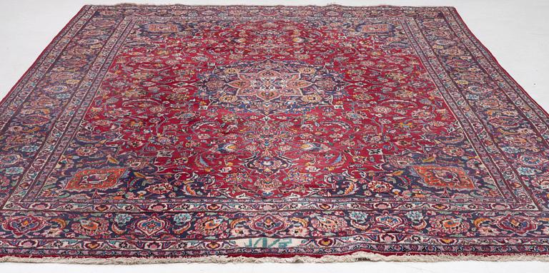 Rug, Keshan, signed, approx. 385 x 300 cm.