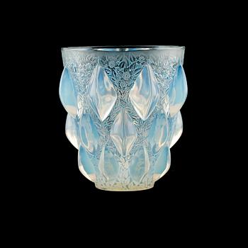 RENÉ LALIQUE, vas "Rampillon", Frankrike, efter 1928.