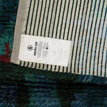 MATTA, rya, knuten av Bengt Oskar Helander, 1964-65, Marks Rya, 150 x 98 cm.