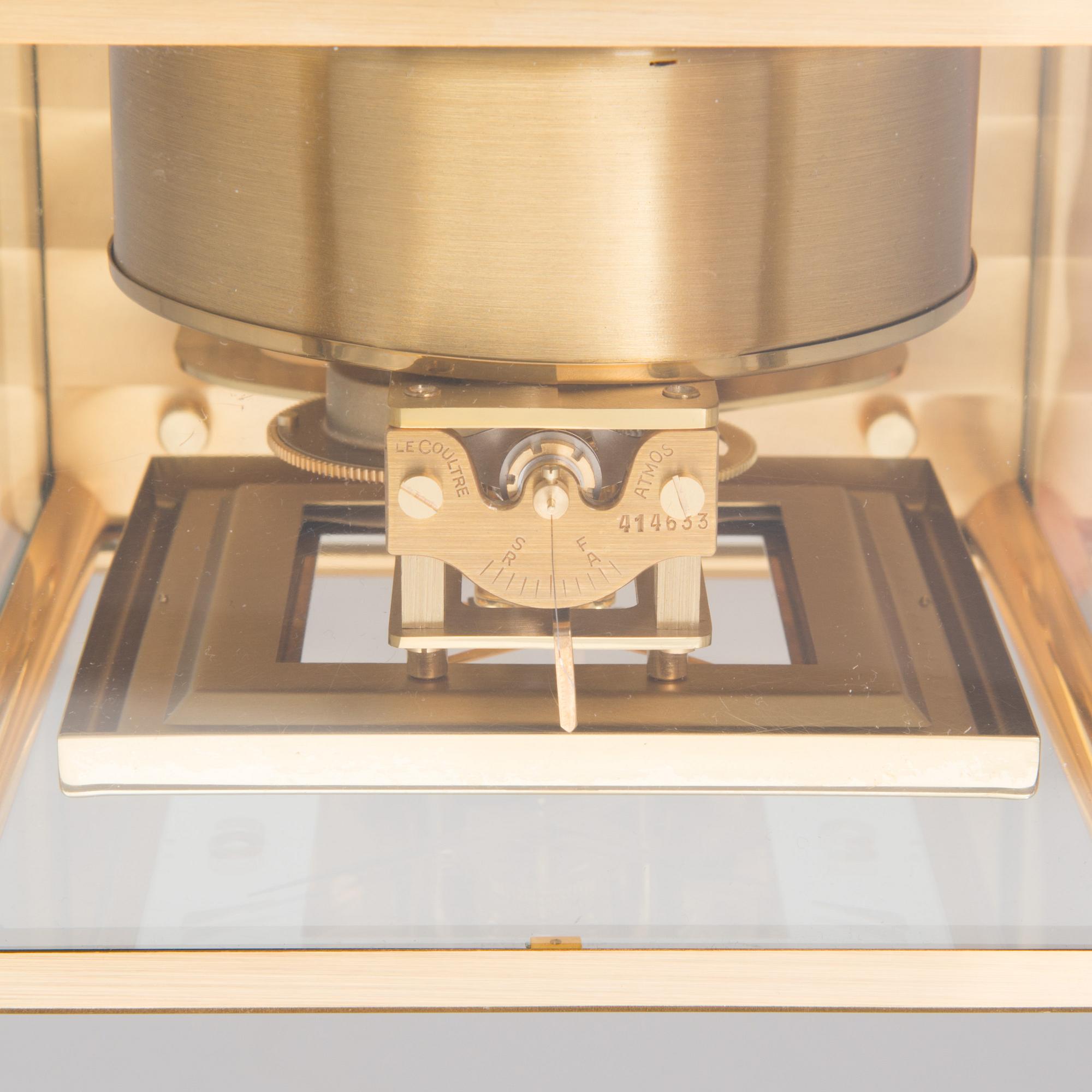 JAEGER-LECOULTRE, pöytäkello, "Atmos VIII C", Sveitsi 1970-luku.