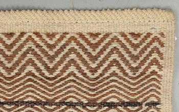 CARPET. "Rosengång, brun". 366 x 253,5 cm. Signed AB MMF BN.