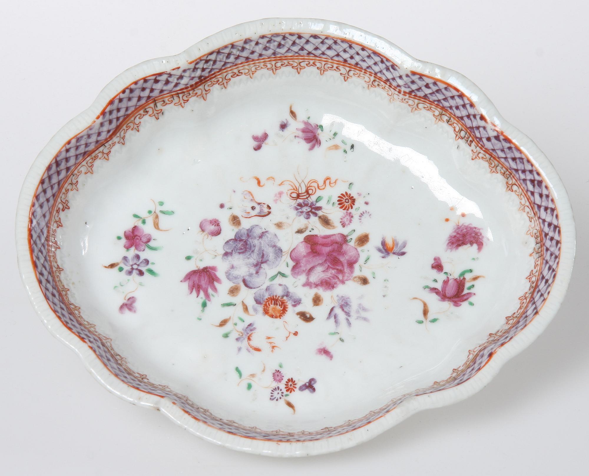 FAT, porslin, Kina 1700/1800-tal.