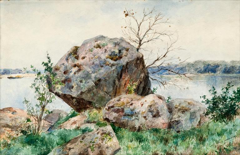 Maria Alekseevna Feodorova, ROCK ON THE SHORE.