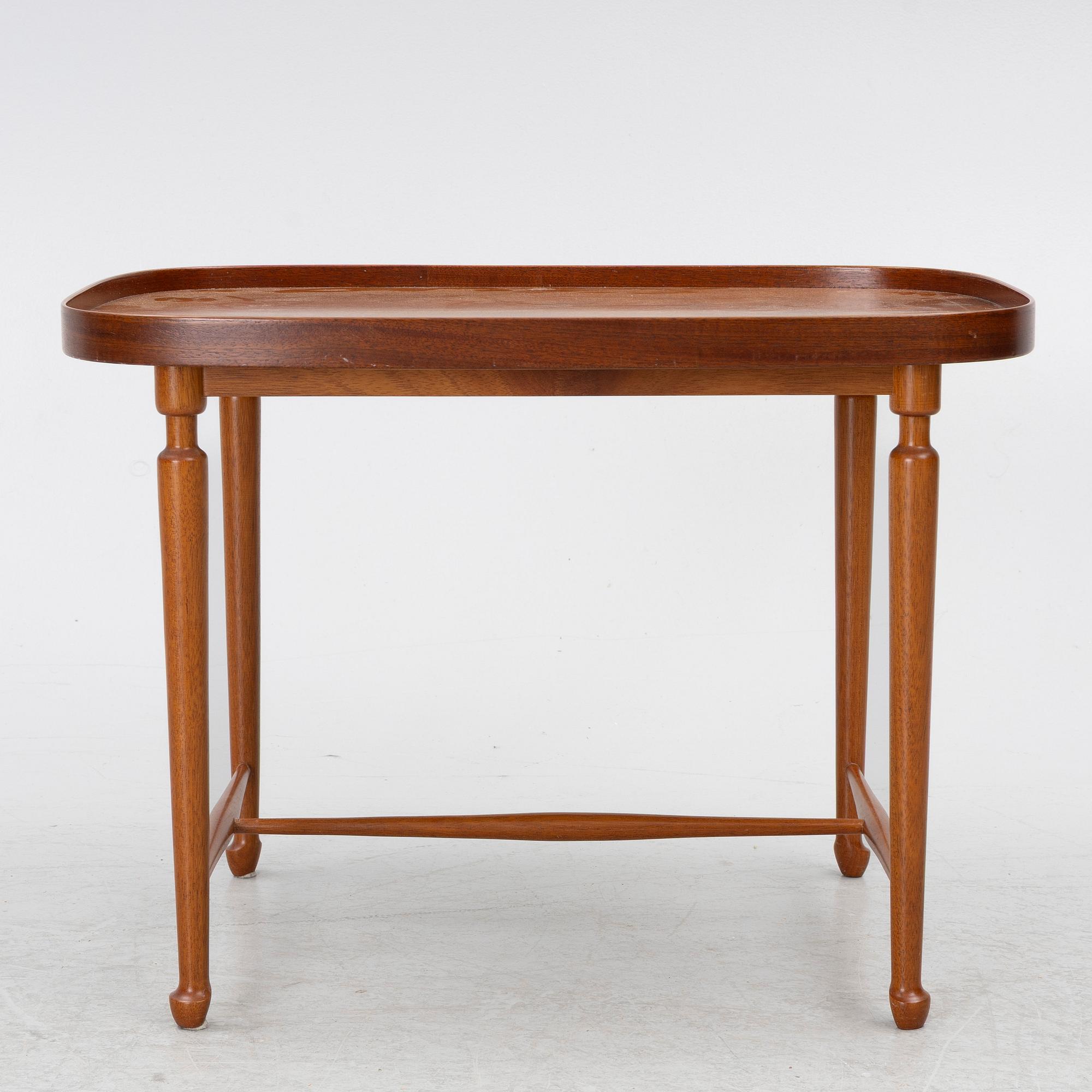 Josef Frank, coffee table / side table, model B 974, Svenskt Tenn, ca 1990.