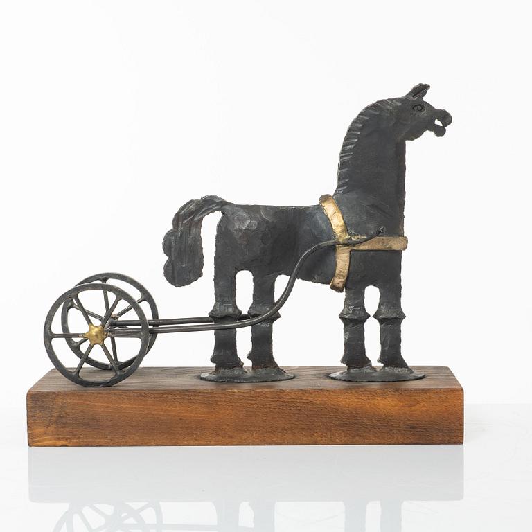 Bertil Vallien and Horst Graf, a sculpture, Boda Smide.