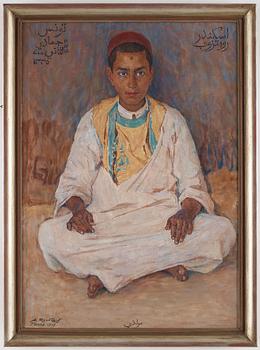 Alexandre Roubtzoff, "Muldi", portrait of a Tunisian boy.