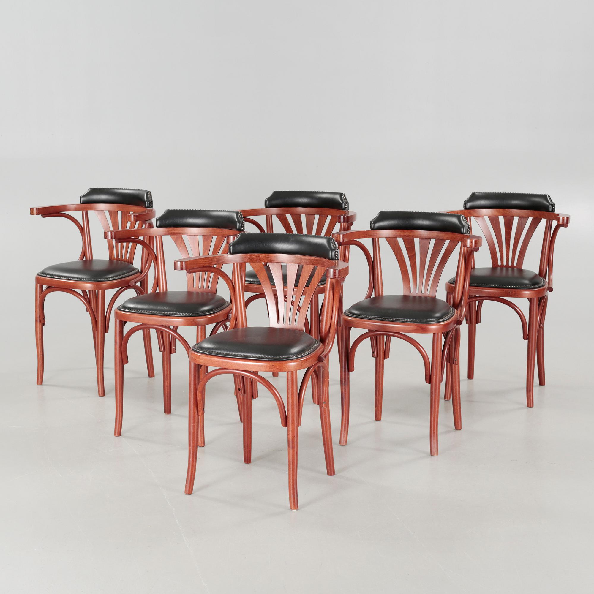 six Ton 24 chairs