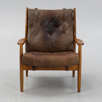 Ingemar Thillmark, a 'Läckö high' armchair, OPE Möber, Sweden, 1960's.