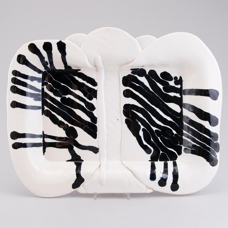 ZOLTAN POPOVITS, fat, stengods, signerad Popovits.