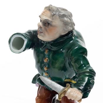 Figurines, 6, porcelain, Naples.
