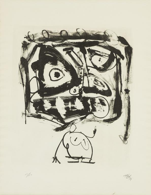 Antonio Saura, Utan titel.