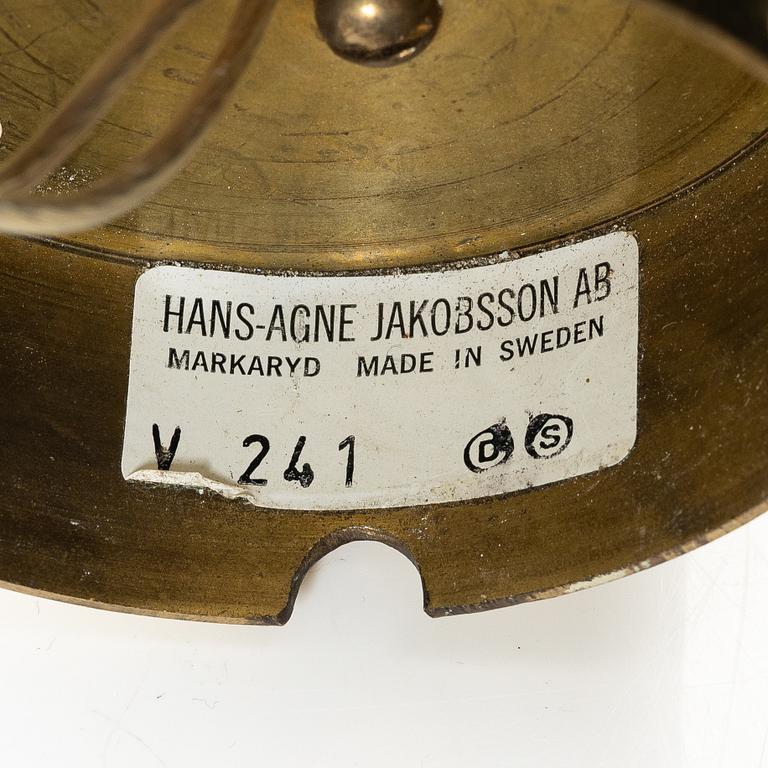 Hans-Agne Jakobsson, Vägglampor, ett par, modell V241, Markaryd.