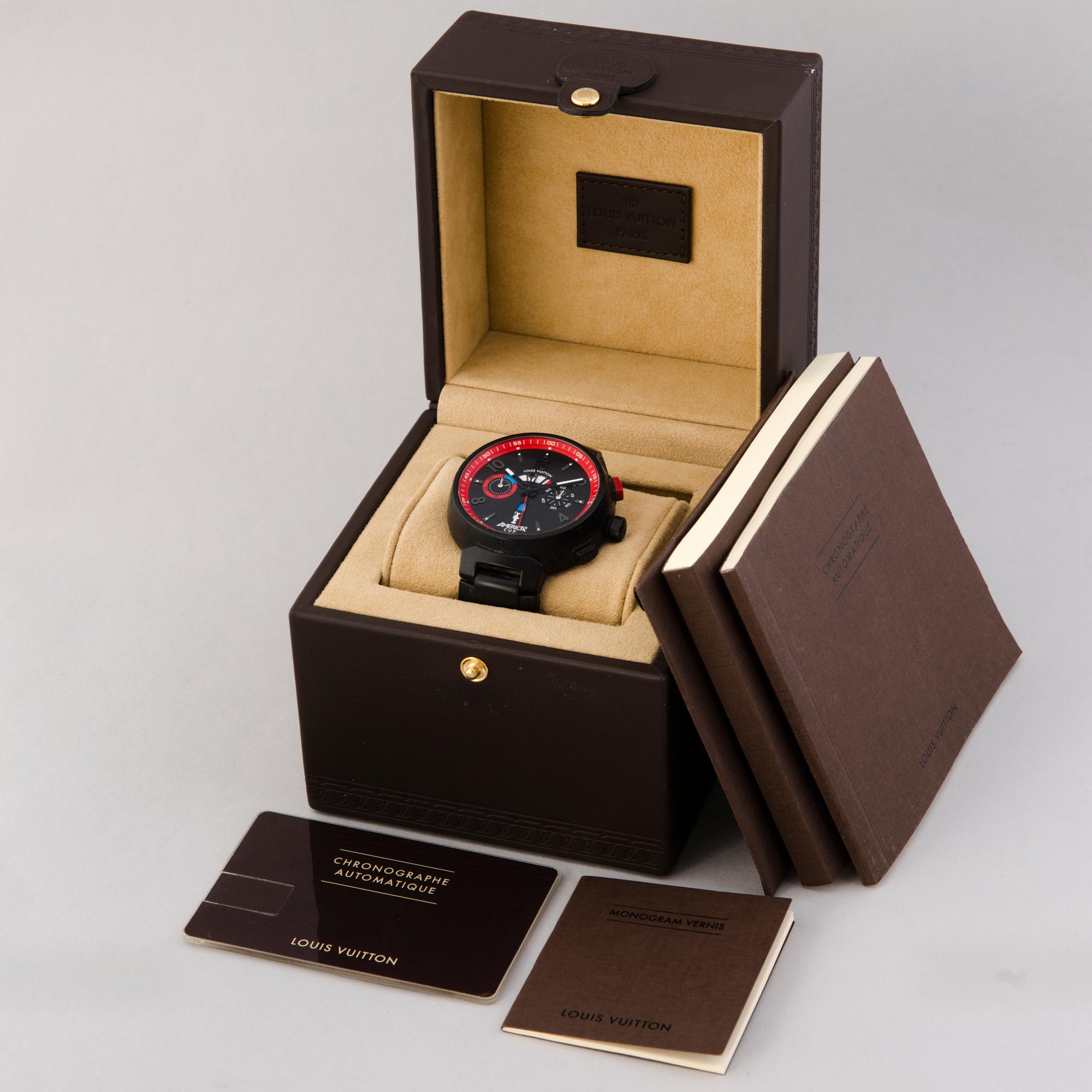 Louis vuitton america's cup watch cheap