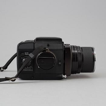 MELLANFORMATSKAMERA, Rolleiflex SL 66 E, nr 902510006, med tre objektiv.