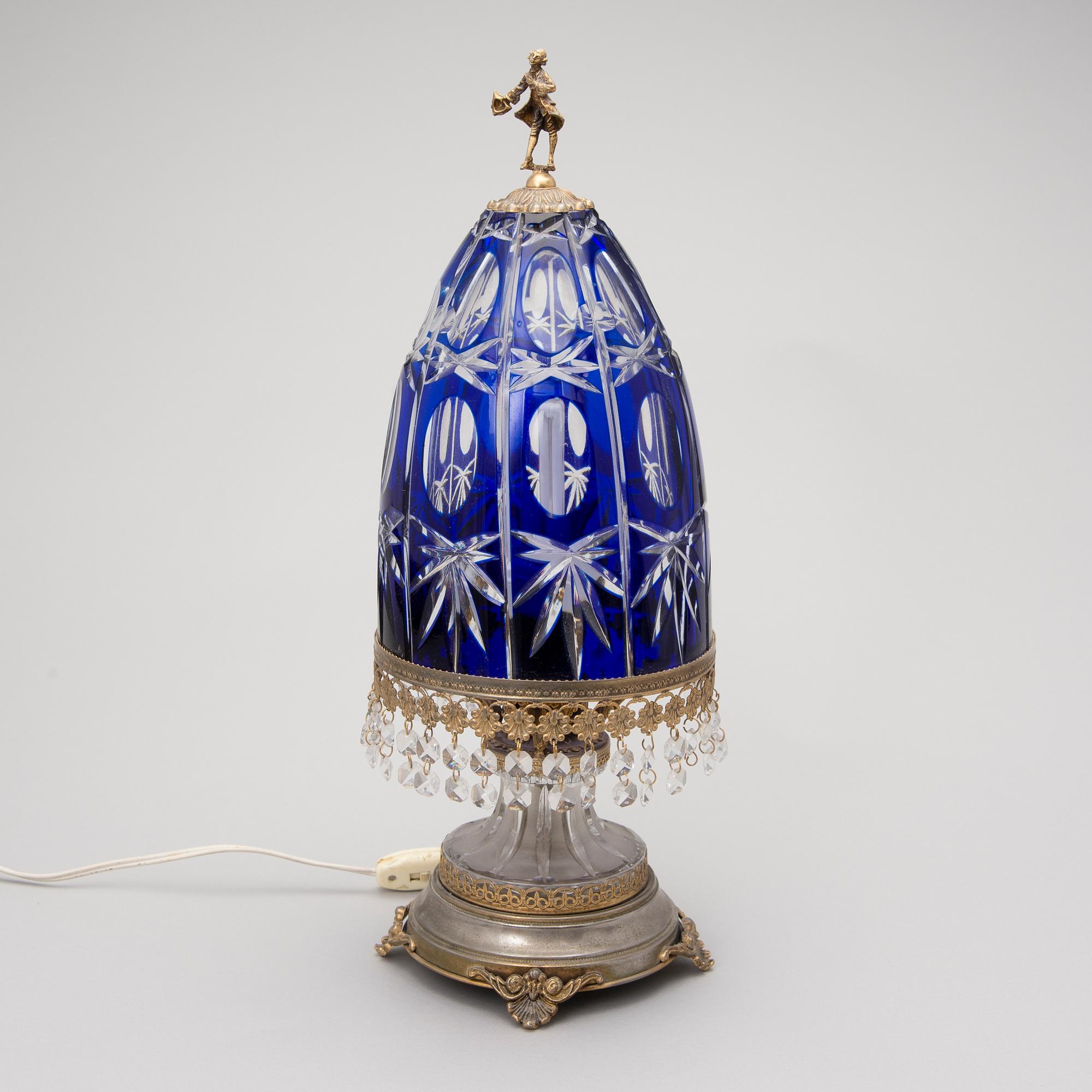BORDSLAMPA, 1900-talets mitt.