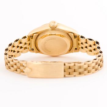 ROLEX, Datejust, 'Wood dial', wristwatch, 26 mm.