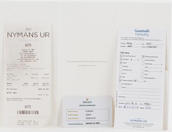 ROLEX, Oyster Perpetual Date, Submariner (1000ft=300m, SWISS MADE), Chronometer, wristwatch, 40 mm.