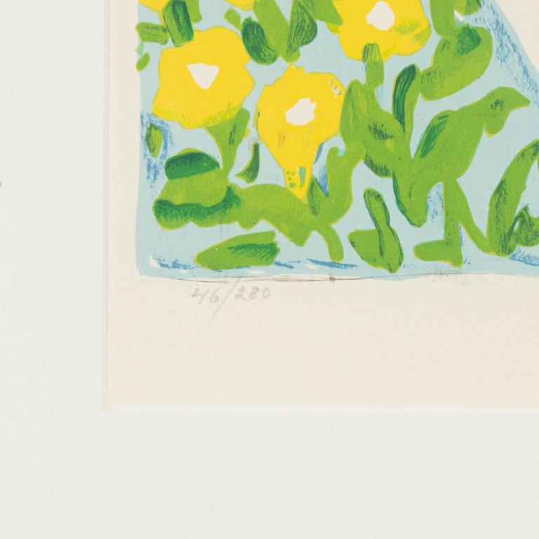 Lennart Jirlow, lithograph in colours, 1990, signed 46/280.