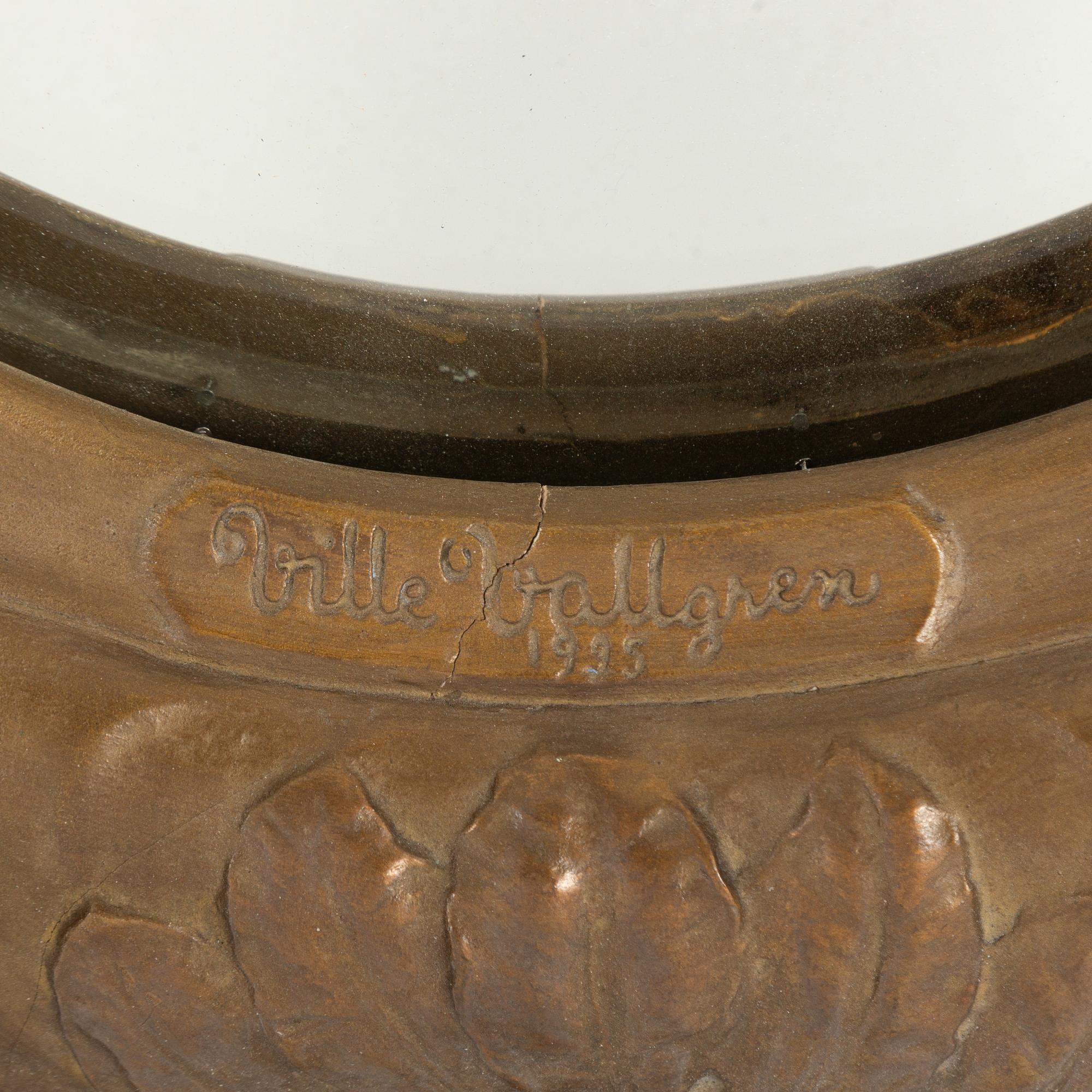 Ville Vallgren, a mirror, Alba Nova OY AB, Finland, 1925-26.