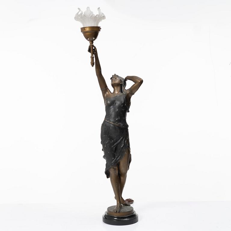 Table lamp, early 20th century.