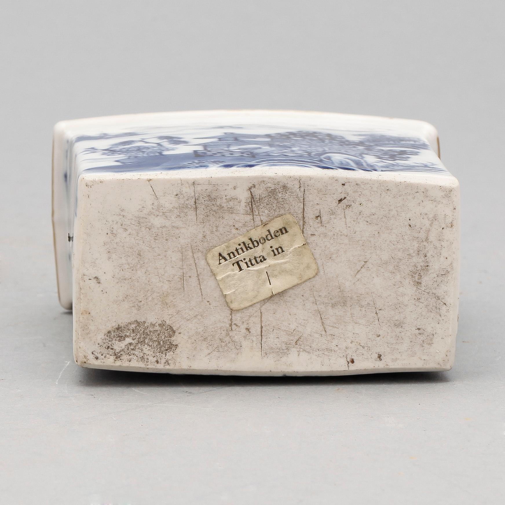 TEDOSA, porslin, Kina, Qianlong, Qing dynastin, 1700-tal.