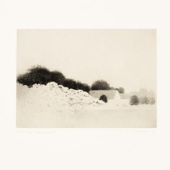 Gunnar Norrman, Drypoint etchings, 8, signed and numbered.