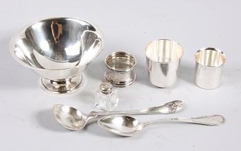 PARTI SILVER, 7 delar. Bla GAB 1965.