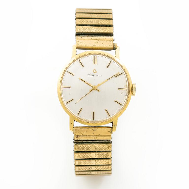 Certina, armbandsur, 34 mm.
