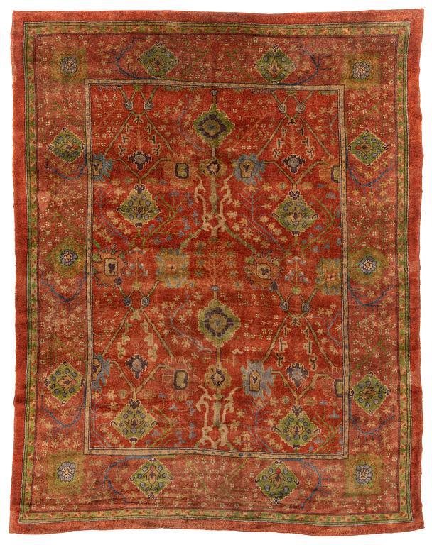 Gavin Morton, & G.K Robertson attributed, a carpet, Donegal, Killybegs Ireland, ca 435 x 341 cm.