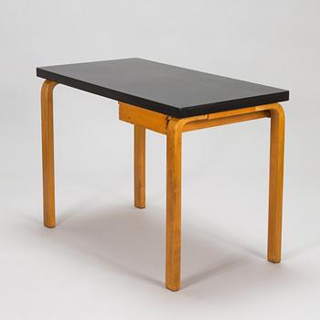 Alvar Aalto, amid 20th century 'K81' desk and '60' stool for O.Y. Huonekalu-ja Rakennustyötehdas A.B.