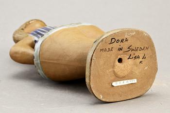 FIGURIN, stengods, "Dora", Lisa Larson, Gustavsberg.