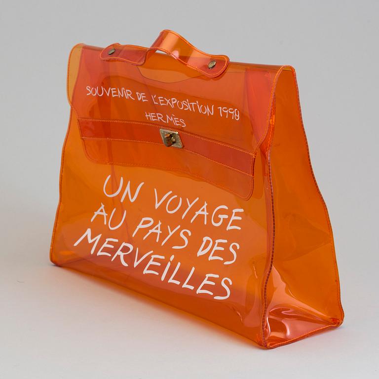 HERMÈS, a 'Plastic Kelly' handbag.