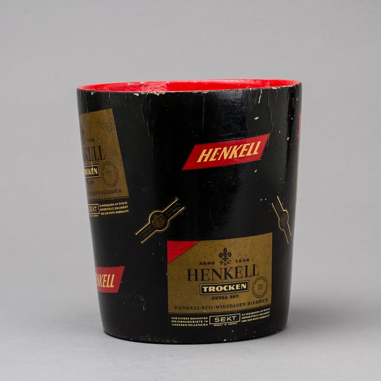 WINE COOLER, "Henkell Trocken", late 20th century.