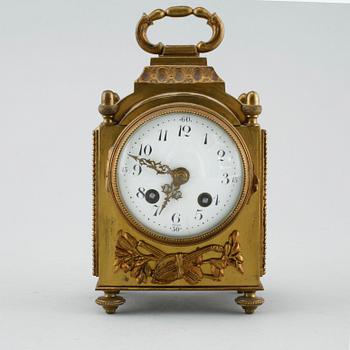 A French table clock from late 19th century.