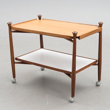 A 1960s 'Tarja' tea trolley for Oy Stockmann Ab, Keravan puusepäntehdas, Finland.