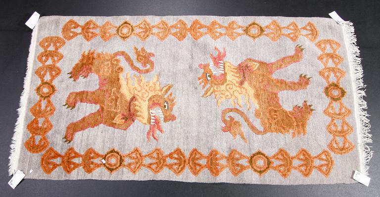 MATTA. Troligen Tibet. 175 x 93.