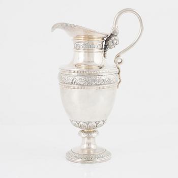 Vinkanna, silver, empirestil, 1900-tal.