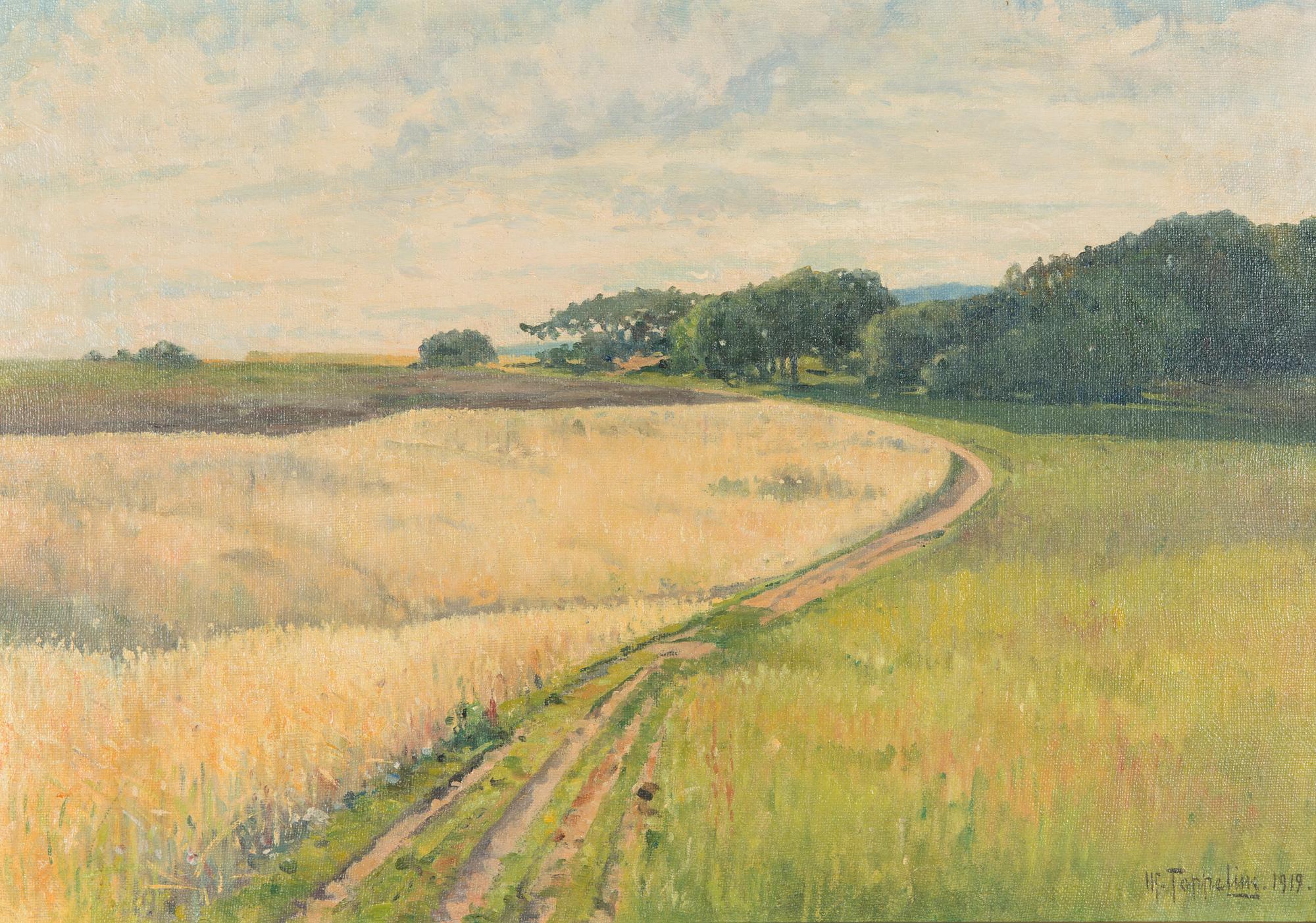 Woldemar Toppelius, Näkymä Arildista.