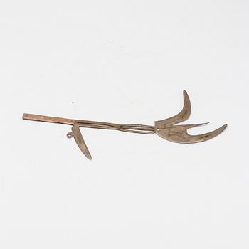 THROWING KNIFE / CURRENCY, Zande, Nzakara, Central Africa.