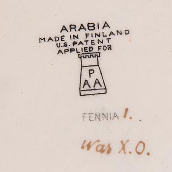 MALJAKKO, keramiikkaa, Fennia-sarjaa, Arabia 1917-1927.