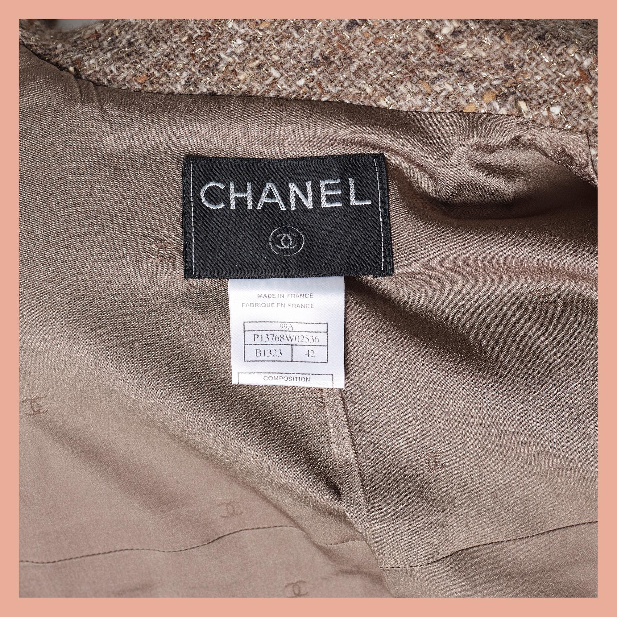 KAVAJ, Chanel, fransk storlek 42, 1999.