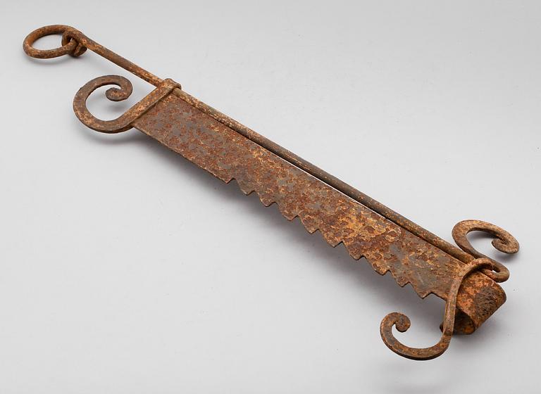 GRYTHÅLLARE, smide, 1700-tal.