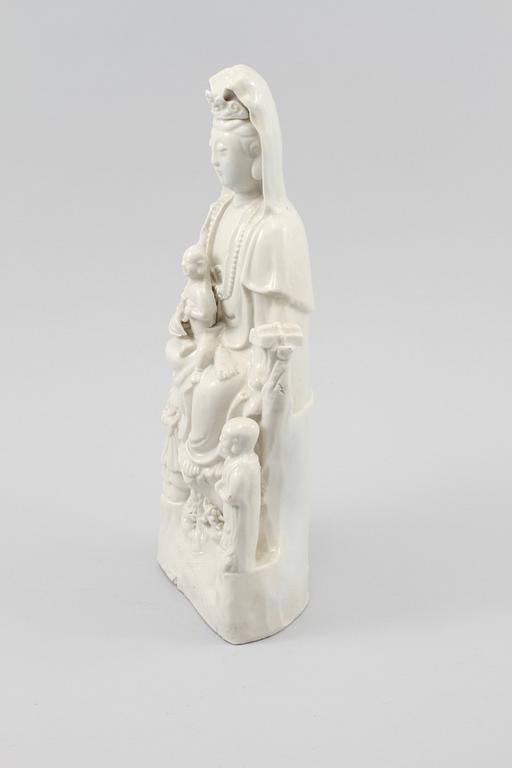 FIGURIN, blanc de chine, Kina, tidigt 1900-tal.
