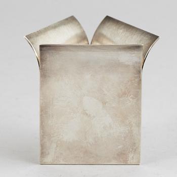 A Wolfgang Gessl silver vase, 20th Century.