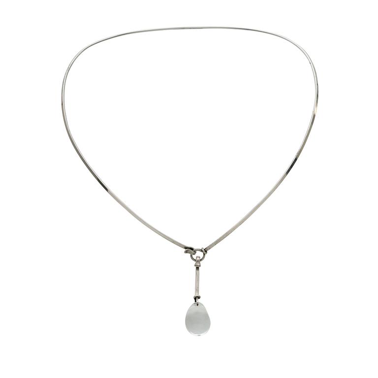 A Torun Bülow Hübe silver necklace, Stockholm 1964.