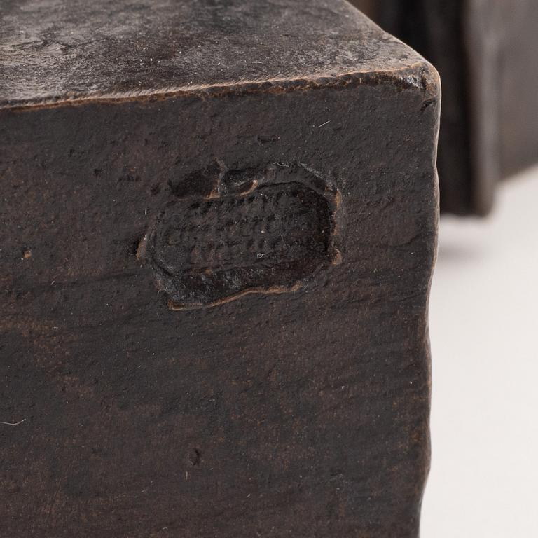 Martin Holmgren, sculpture, bronze, signed and dated -53. Numbered 8/9.