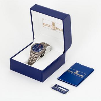 REVUE THOMMEN, airspeed, armbandsur, kronograf, 39 mm.
