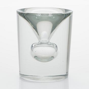 Tapio Wirkkala, glasskulptur, "Tokio", signerad Tapio Wirkkala Iittala -55.