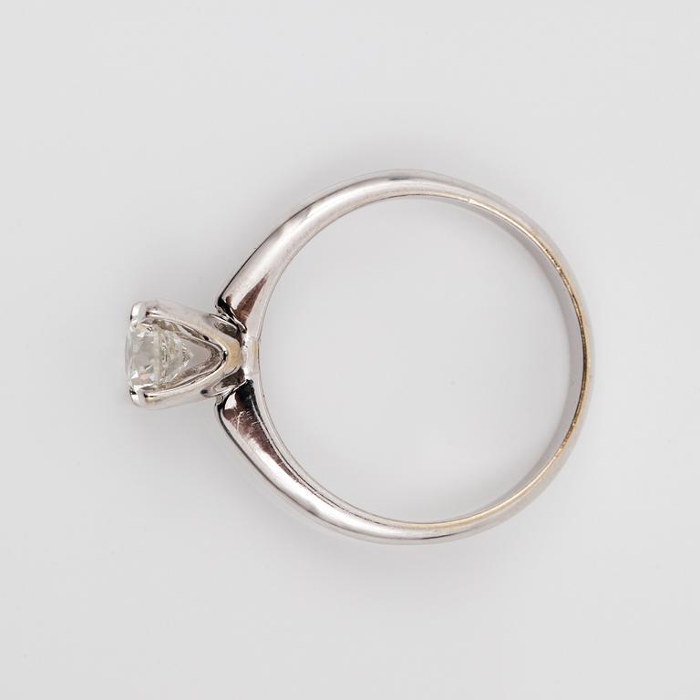 RING, med briljantslipad diamant 0.60 ct, G/SI.